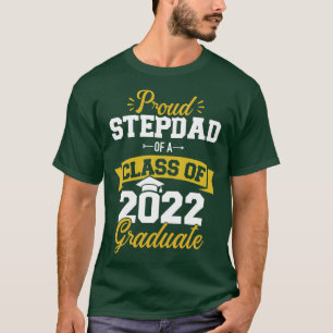 Camiseta Orgulloso padrastro de una clase de graduados de 2