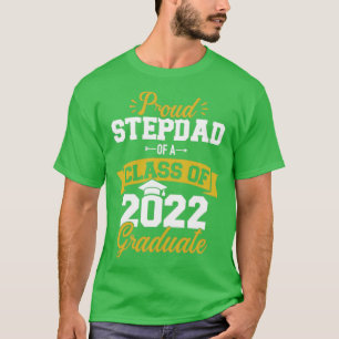 Camiseta Orgulloso padrastro de una clase de graduados de 2