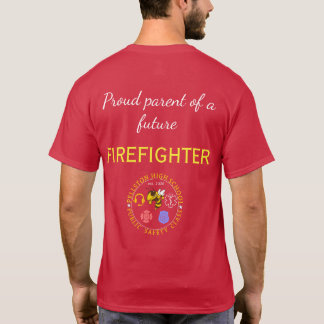 Camiseta Orgulloso Padre - Bombero