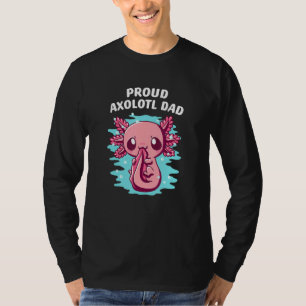 Camiseta Orgulloso padre de ajolote Animal Salamandra Masco