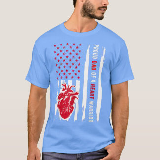 Camiseta Orgulloso Padre De Conciencia De Un Guerrero Del C