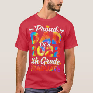Camiseta Orgulloso Padre De Graduación Graduada De 6º Grado