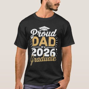 Camiseta Orgulloso padre de graduado de 2026 Awesome Family