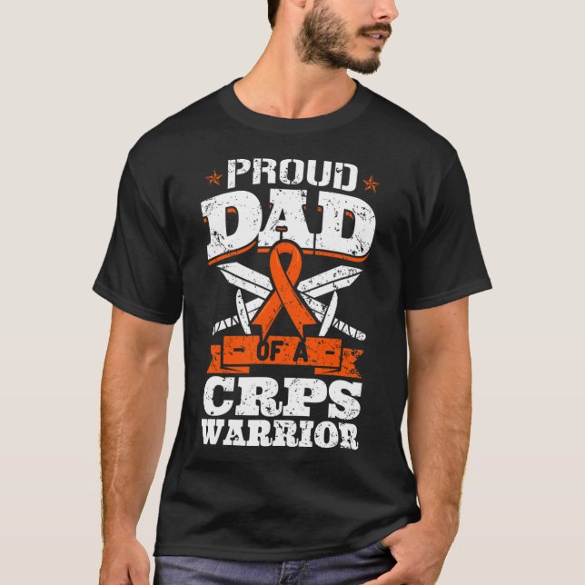 Camiseta Orgulloso Padre De La Cinta De Conciencia RSD De U (Anverso)
