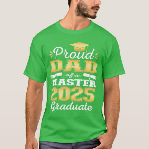 Camiseta Orgulloso padre de la familia de graduados de la c