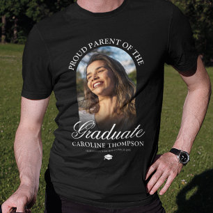 Camiseta Orgulloso padre de la foto del graduado