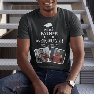 Camiseta Orgulloso padre de la graduación