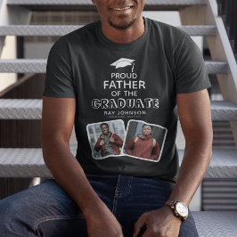 Camiseta Orgulloso padre de la graduación
