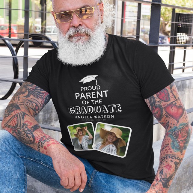Camiseta Orgulloso padre de la graduación (Subido por el creador)