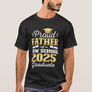 Camiseta Orgulloso padre de la graduada de la facultad de d