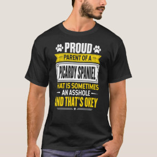 Camiseta Orgulloso Padre De La Pintoresca Dueña De Perro Es