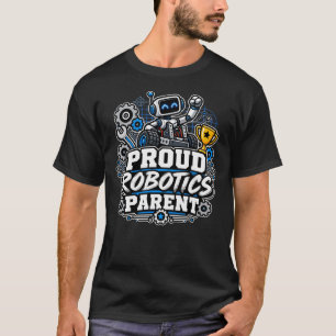 Camiseta Orgulloso padre de robotica