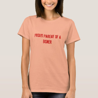 Camiseta Orgulloso padre de un boxeador