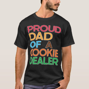 Camiseta Orgulloso padre de un concesionario de cookies par