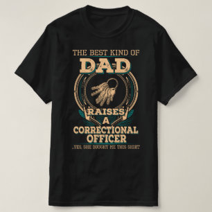 Camiseta Orgulloso padre de un funcionario correccional