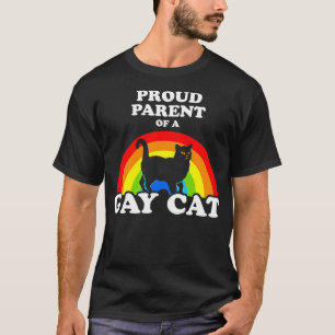 Camiseta Orgulloso Padre De Un Gato Gay Orgullo Gay Gays