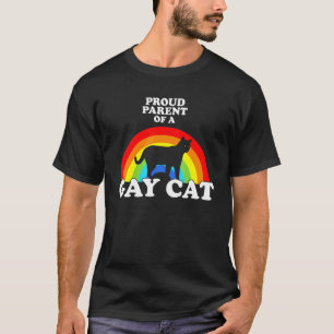 Camiseta Orgulloso Padre De Un Gato Gay Ropa