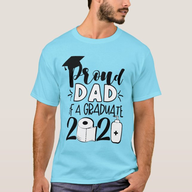 Camiseta Orgulloso padre de un graduado - 2021 (Anverso)