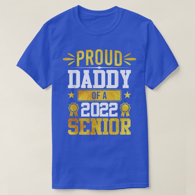 Camiseta Orgulloso padre de un graduado de 2022 (Diseño del anverso)