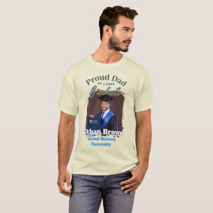 Camiseta Orgulloso padre de un graduado de 2026 Tendencias 