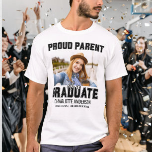 Camiseta Orgulloso Padre De Un Graduado De Graduación
