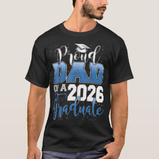 Camiseta Orgulloso Padre De Un Graduado De La Clase De 2026