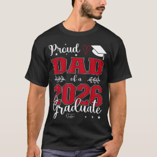 Camiseta Orgulloso Padre De Un Graduado De La Clase De 2026