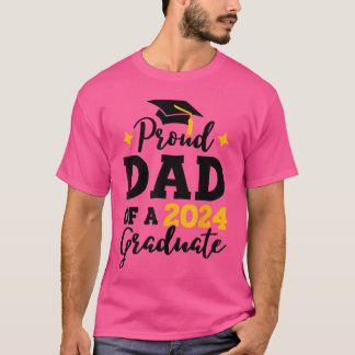 Camiseta Orgulloso padre de un graduado de la promoción de 