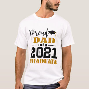 Camiseta Orgulloso padre de un graduado en 2021