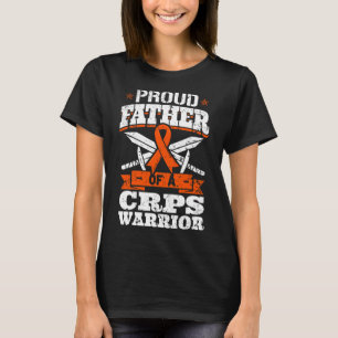 Camiseta Orgulloso Padre De Un Guerrero Crps Cinta De Conci