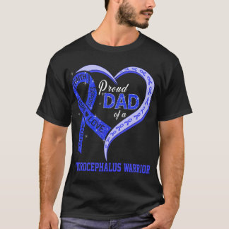 Camiseta Orgulloso Padre De Un Guerrero De Hidrocefalia