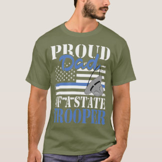 Camiseta Orgulloso padre de un oficial de policía de policí