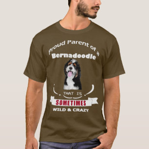 Camiseta Orgulloso padre de un perro de bernadoodle