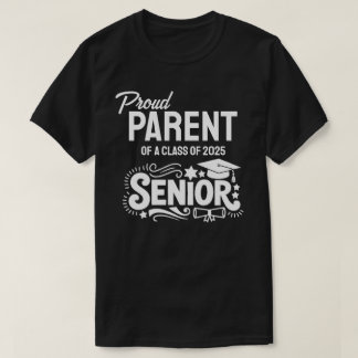 Camiseta Orgulloso Padre de un Senior de la Clase de 2025