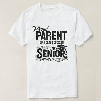 Camiseta Orgulloso Padre de un Senior de la Clase de 2025