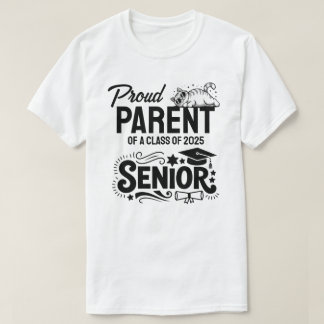 Camiseta Orgulloso Padre de un Senior de la Clase de 2025