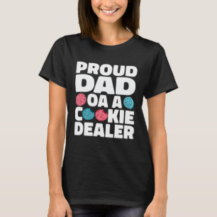 Camiseta Orgulloso padre de un vendedor de galletas
