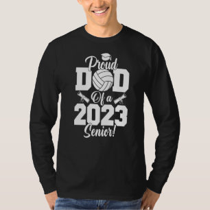 Camiseta Orgulloso padre de un veterano de voleibol D 2023