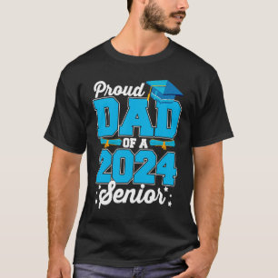 Camiseta Orgulloso padre de una clase superior de 24 años d