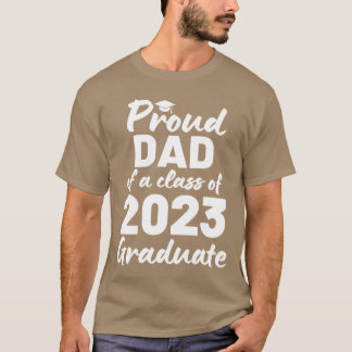 Camiseta Orgulloso padre de una familia graduada de la prom