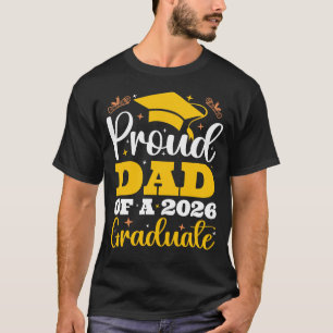 Camiseta Orgulloso padre de una graduación personalizada 20