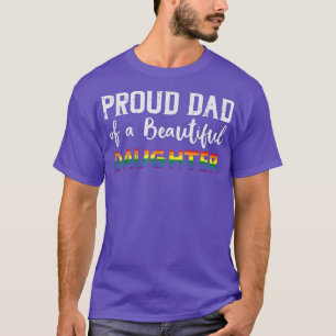 Camiseta Orgulloso Padre De Una Hija Que Se Enorgullece De