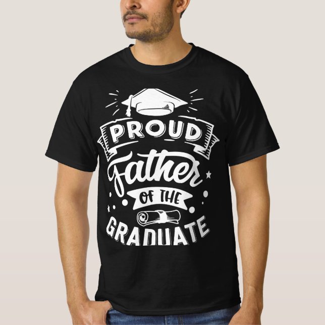 Camiseta Orgulloso padre del graduado - Celebración (Anverso)