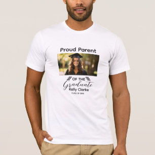 Camiseta Orgulloso Padre Del Graduado   Grad Photo T-Shirt