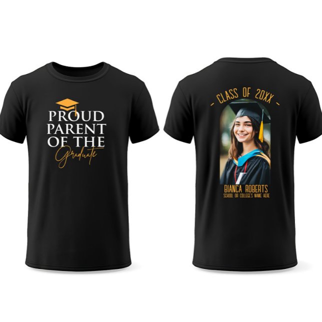 Camiseta Orgulloso padre del graduado T-Shirt (Subido por el creador)