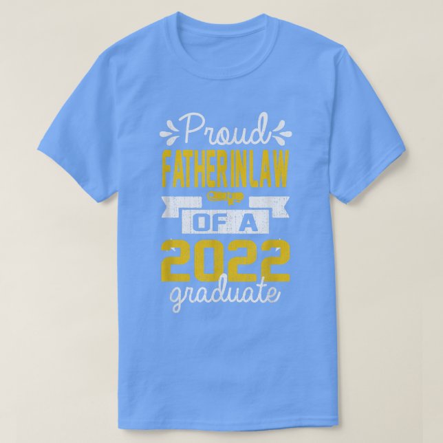Camiseta Orgulloso padre en la ley de 2022 Master  (Diseño del anverso)