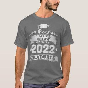 Camiseta Orgulloso padre en la ley de una clase de graduado