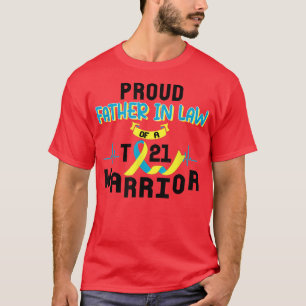 Camiseta Orgulloso padre en la ley del síndrome de la caída