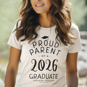 Camiseta Orgulloso Padre Graduado 2026