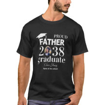 Orgulloso Padre graduado personalizadoT-Shirt